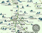 Huangshan Mountain Map