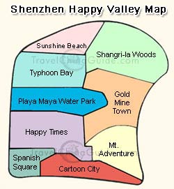 happy valley map
