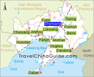 Benxi Map