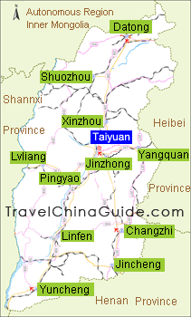 Yangquan Map