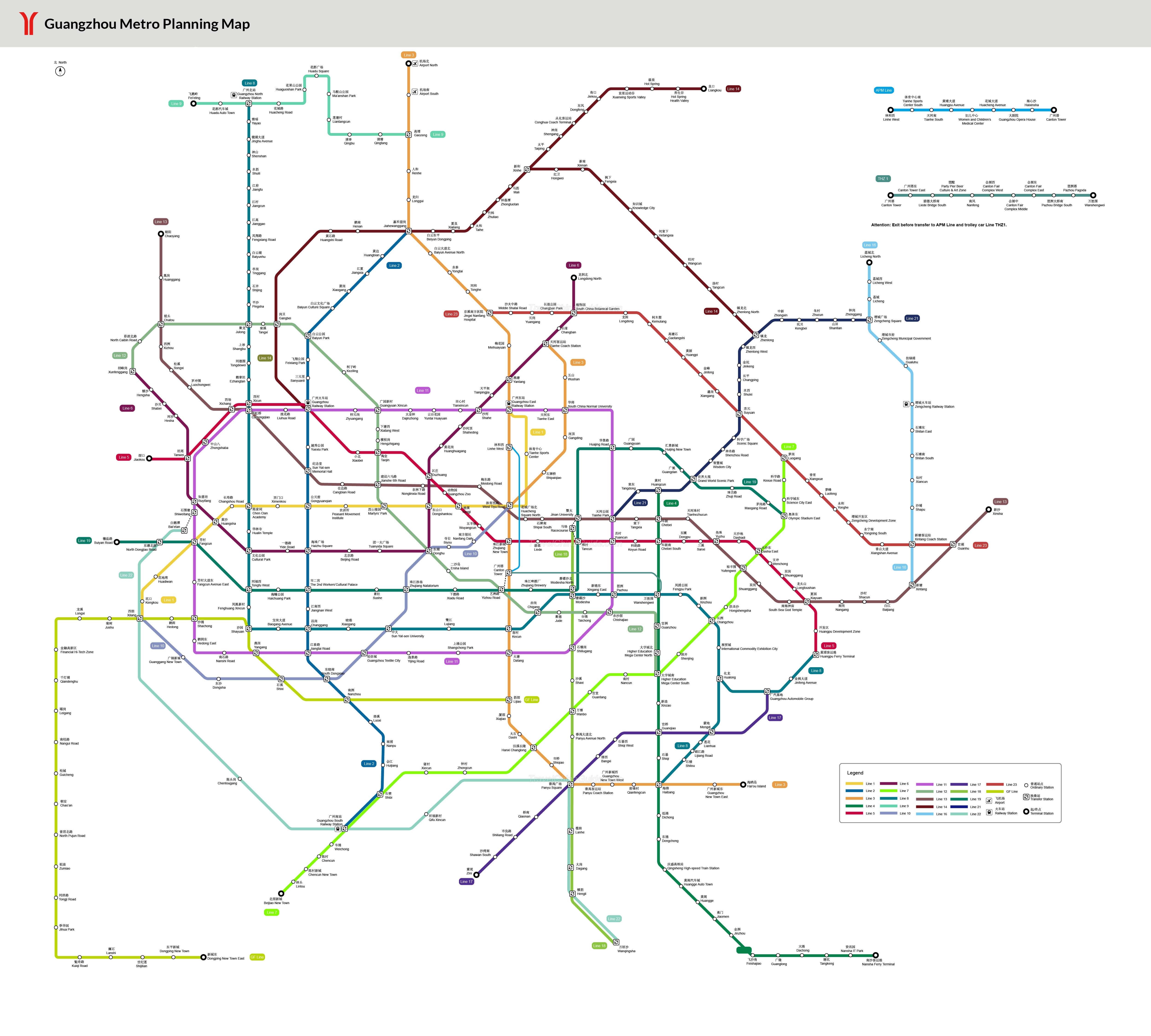 Guangzhou Metro Maps, PDF Download: Subway Lines, Stations