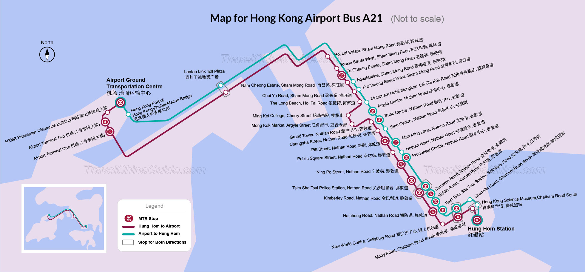 City Bus A21 Route Map Bus A21 Hong Kong: Route From/To Airport, Schedule, Stops, Fare