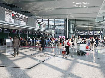 Shanghai Hongqiao Airport Terminal 1 Guides, T1 of SHA