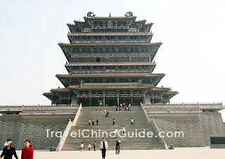 Guanque Tower, Yuncheng 
