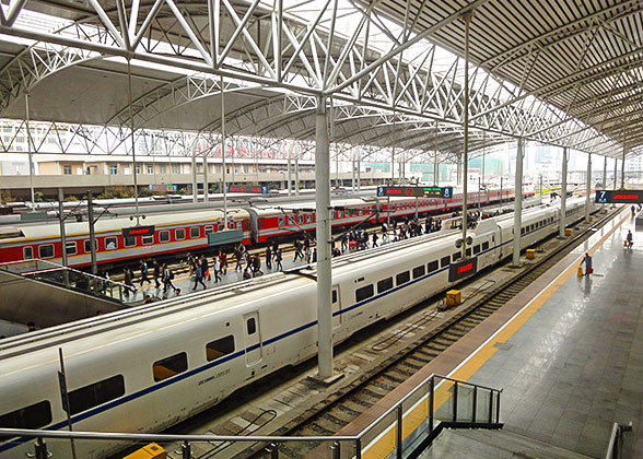 A Beijing-Harbin High Speed Train