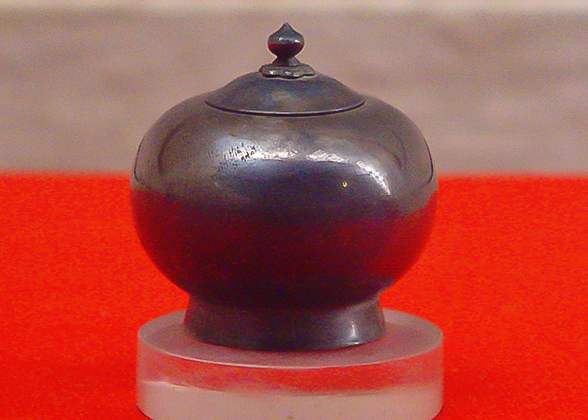 Small Silver Vase