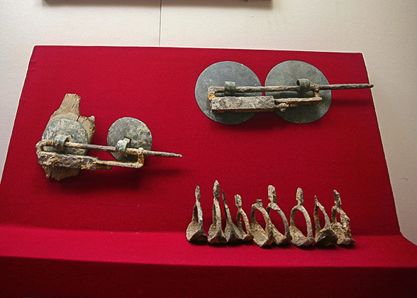 Lock in Qianling Museum