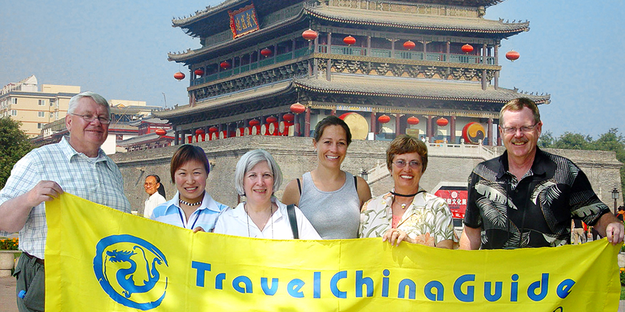 Guests at Drum Tower