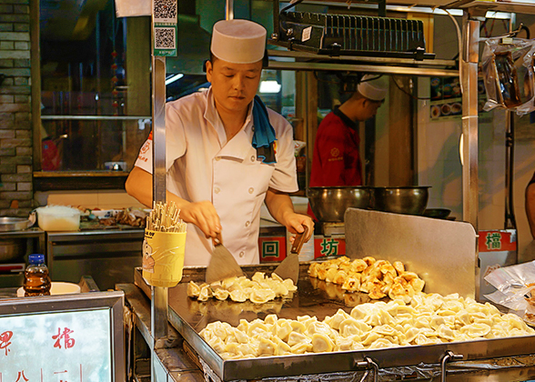 Dumplings in Muslim Quarter