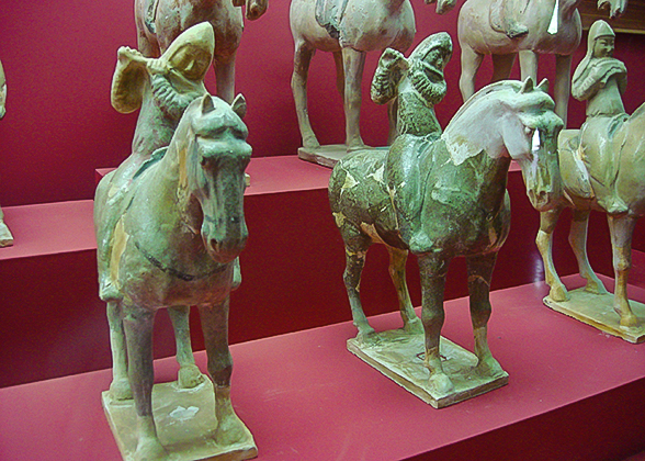 Pottery Figurines in Zhaoling