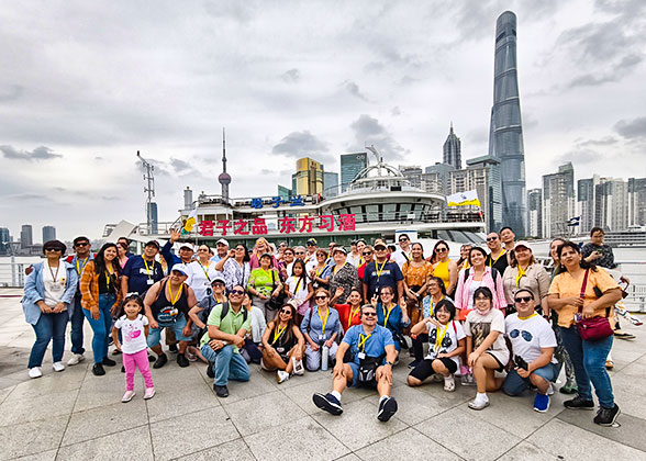 Our Guests at the Bund, Shanghai