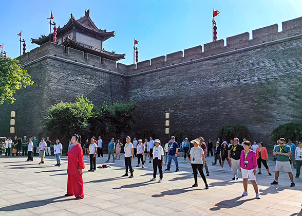 Our Guests Learn Tai Chi