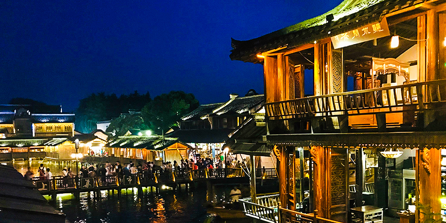 Night View of Shaxi Ancient Town