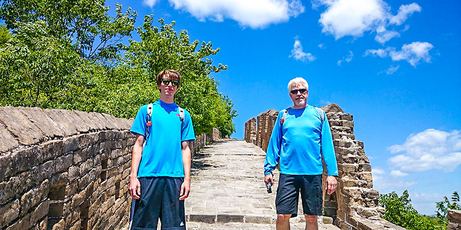 Badaling Great Wall in Summer