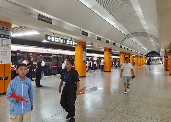 The Corridor inside Metro Station