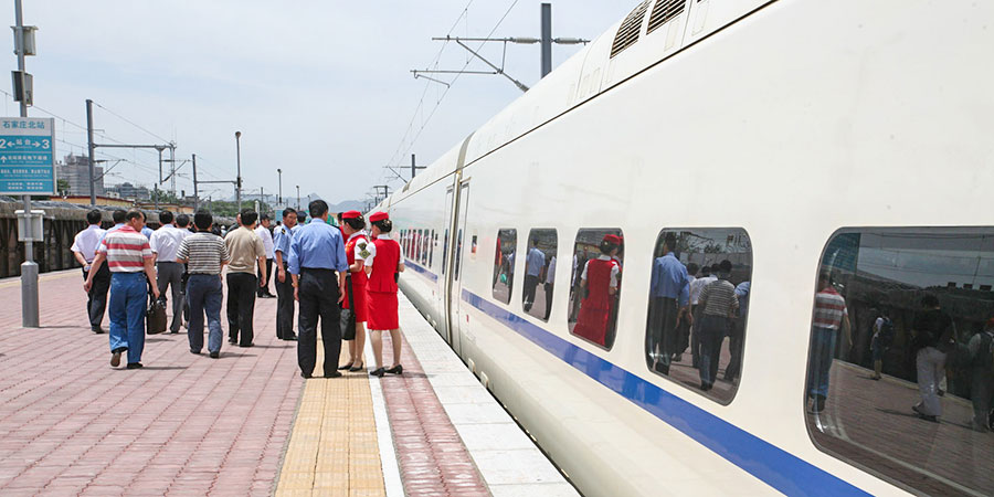 Datong - Taiyuan High Speed Trains