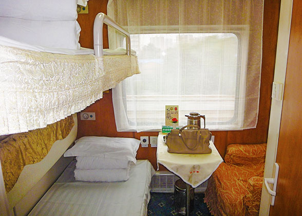 Deluxe Soft Sleepers on High Speed Trains