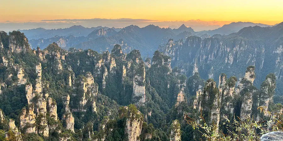 Commanding Generals Deck , Tianzi Mountain