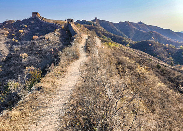 Hiking Trail on Jiankou Great Wall