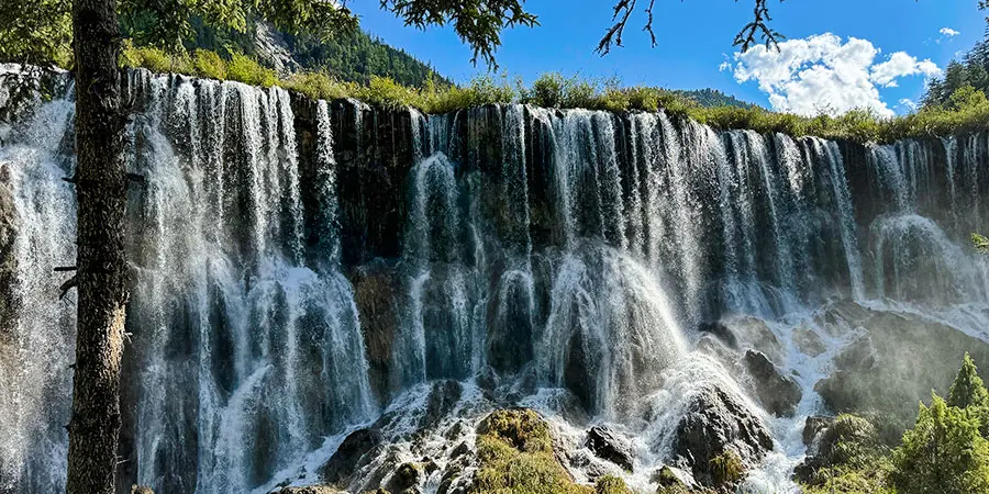 Nuorilang Waterfalls in Wet Season