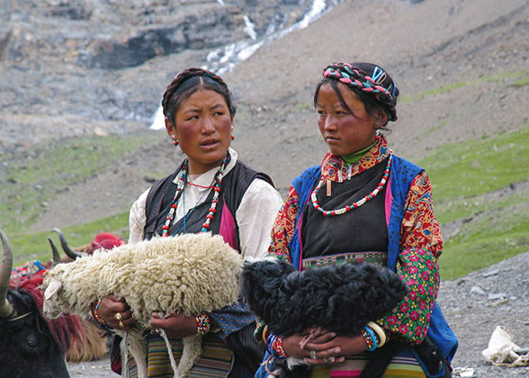 Local Tibetan People