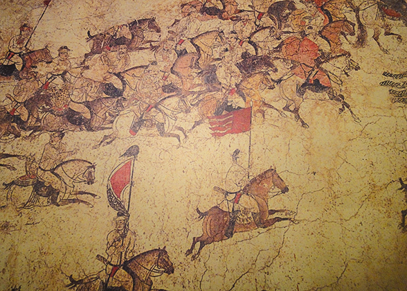 Mural in the Tang Dynasty