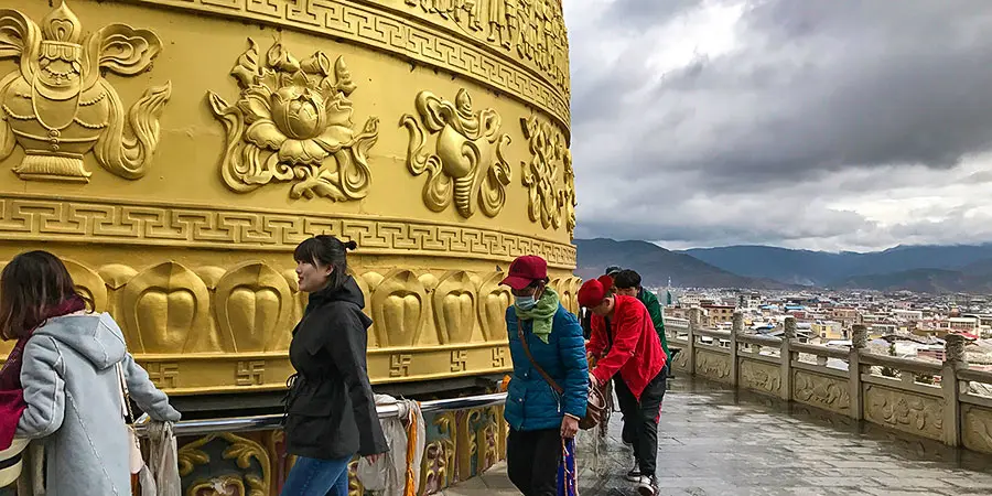 World’s Largest Prayer Wheel