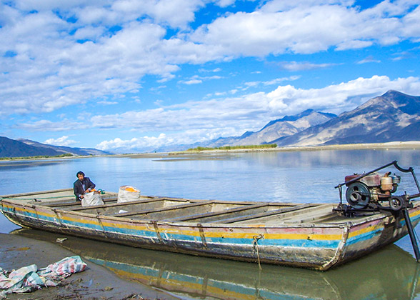 Samye Ferry Port