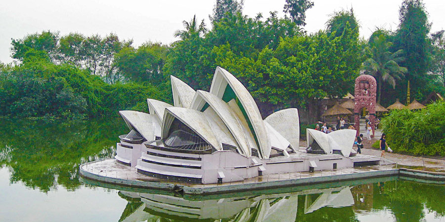 Reproduction of Sydney Opera House