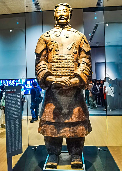 Senior General among Terracotta Warriors