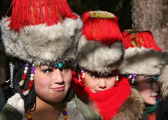 Local People in Tibetan Costume