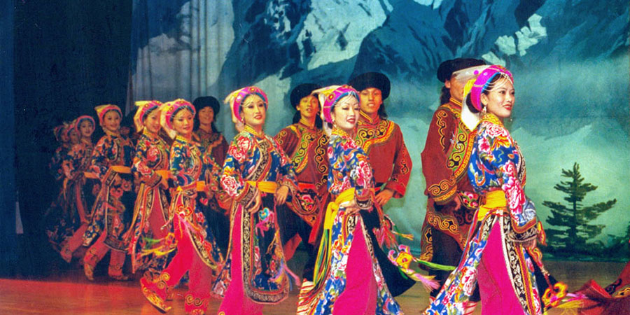 Performance of Tibetan New Year