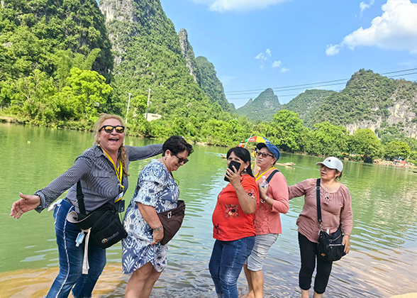 Our Group Tour to Yangshuo