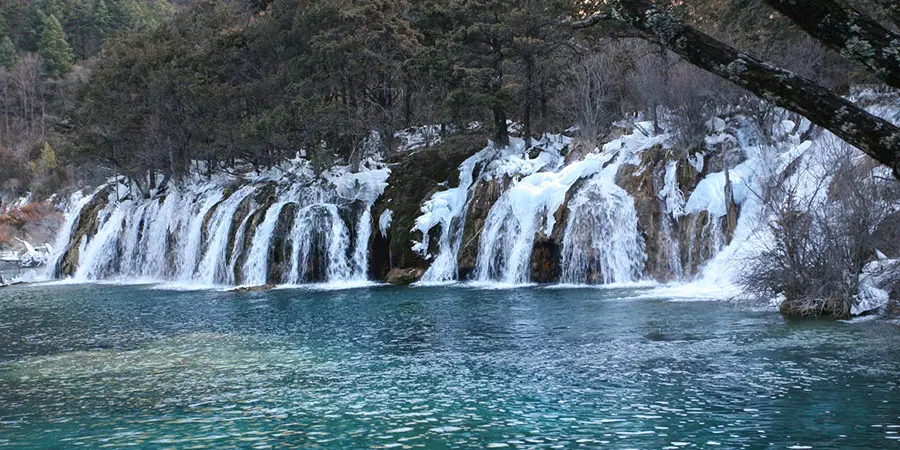 Waterfall in Jiuzhaigou