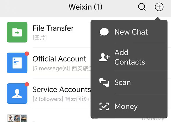 Pay with WeChat