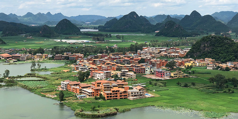 Summer View of Puzhehei