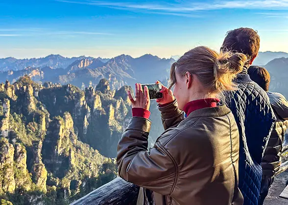 Our Guests in Zhangjiajie