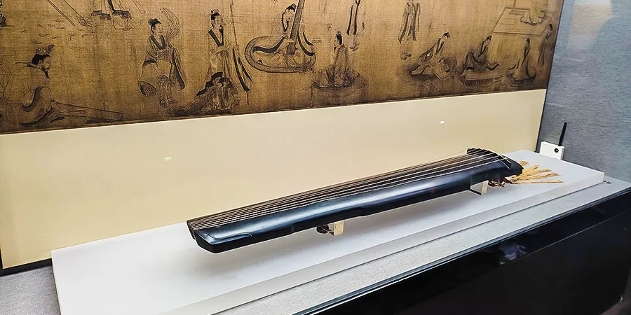 Exhibited Ancient Instrument