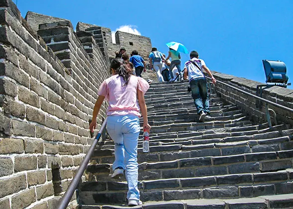 The Steeper Badaling Great Wall