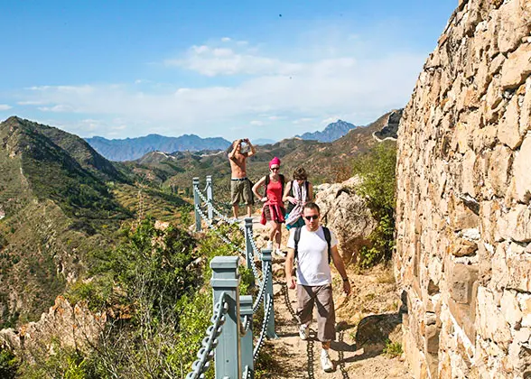 Hiking on the Simatai Great Wall