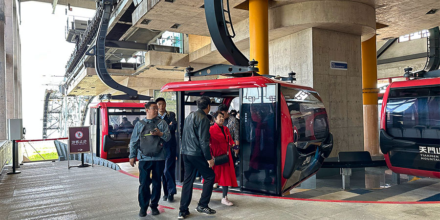 Tianmen Cave Express Cableway