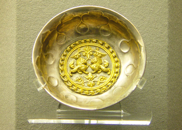 Golden Plate in Shaanxi History Museum