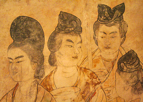 Mural Qianling Mausoleum