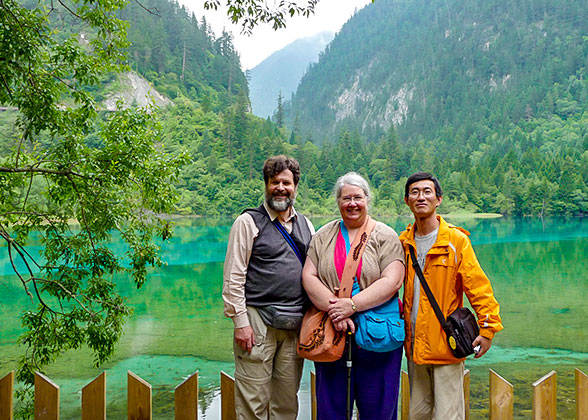 Our Guests in Jiuzhaigou National Park