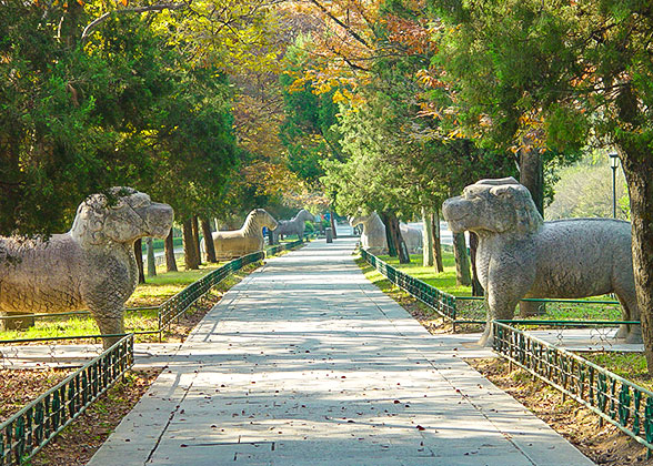 Stone Statues of Xiaoling Mausoleum of Ming Dynasty