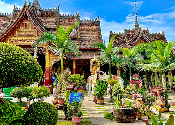 Clear Sky in Xishuangbanna in January Clear Sky in Xishuangbanna in January